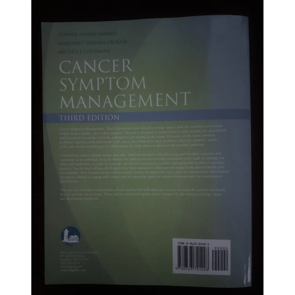 Cancer Symptom Management 3rd Ed Companion CD-ROM
